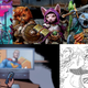 Clockwise from left: The Snallygaster Situation: A Kids on Bikes Board Game, Cat Knights, Adventure Calendar, and The Boys: This Is Going to Hurt.